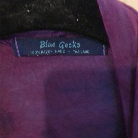 Tie dye duster sweater - Picture 3 of 4